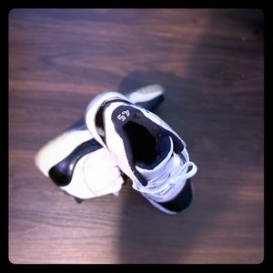 Black and white Jordan Concorde 11s